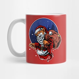 Cat santa Mug